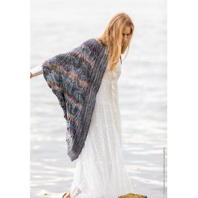 Lana Grossa Cocoon Vest Cardigan Knitting Pattern