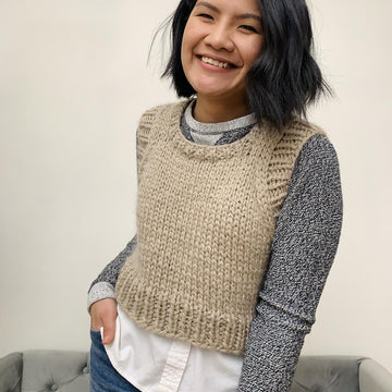 Knitted Sweater Vest