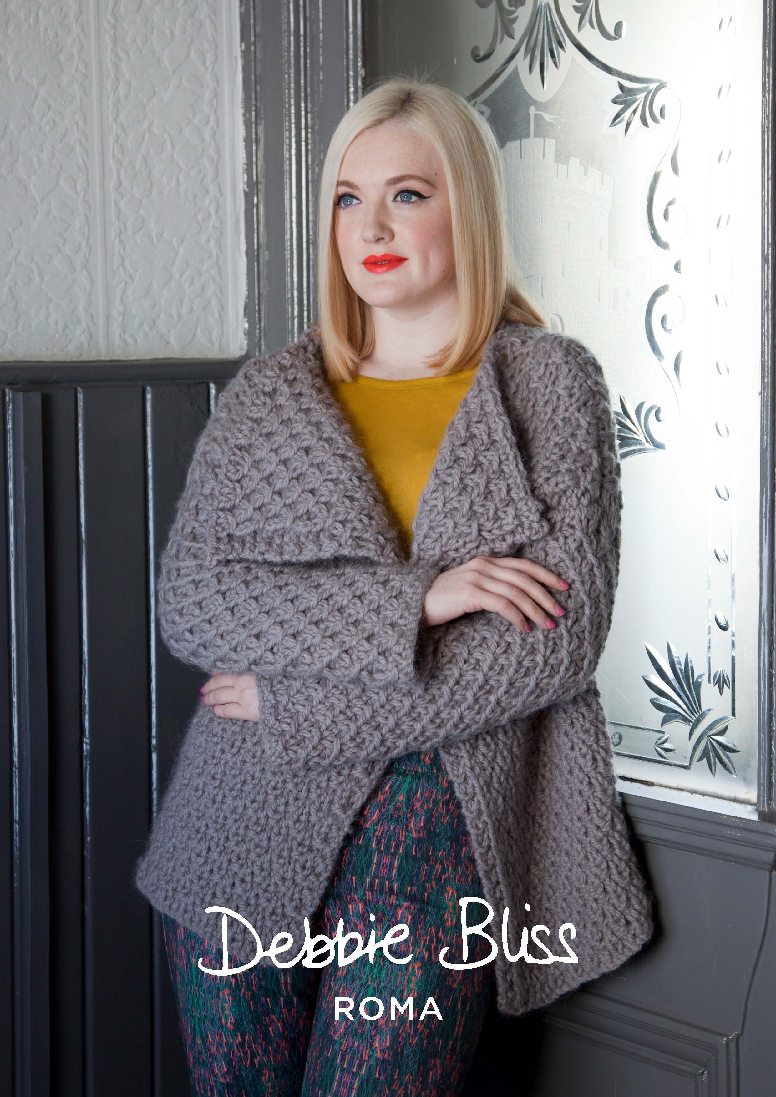 Debbie Bliss Arden Jacket Knitting Pattern