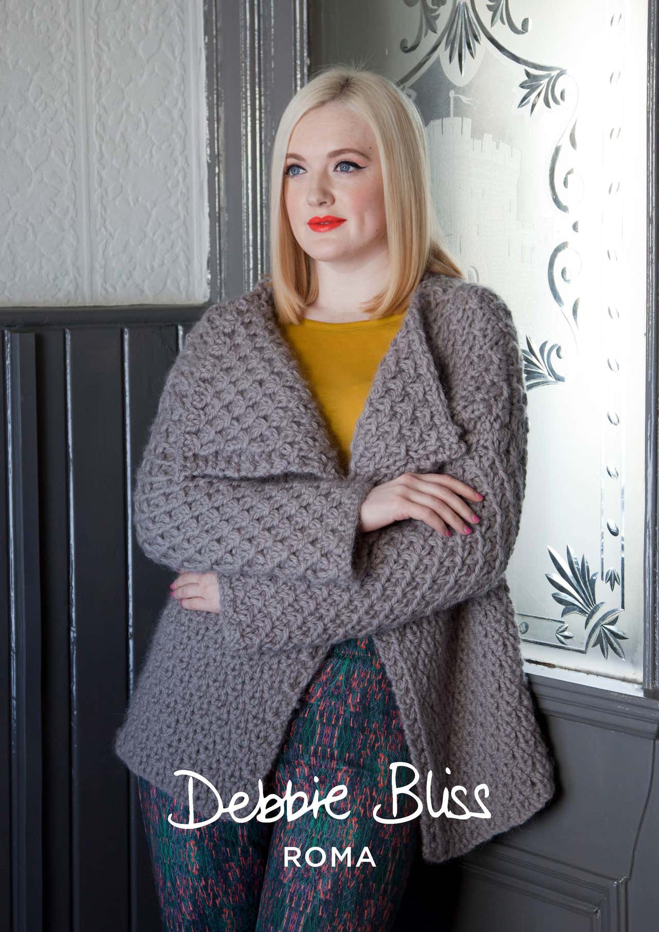 Debbie Bliss Arden Jacket Knitting Pattern