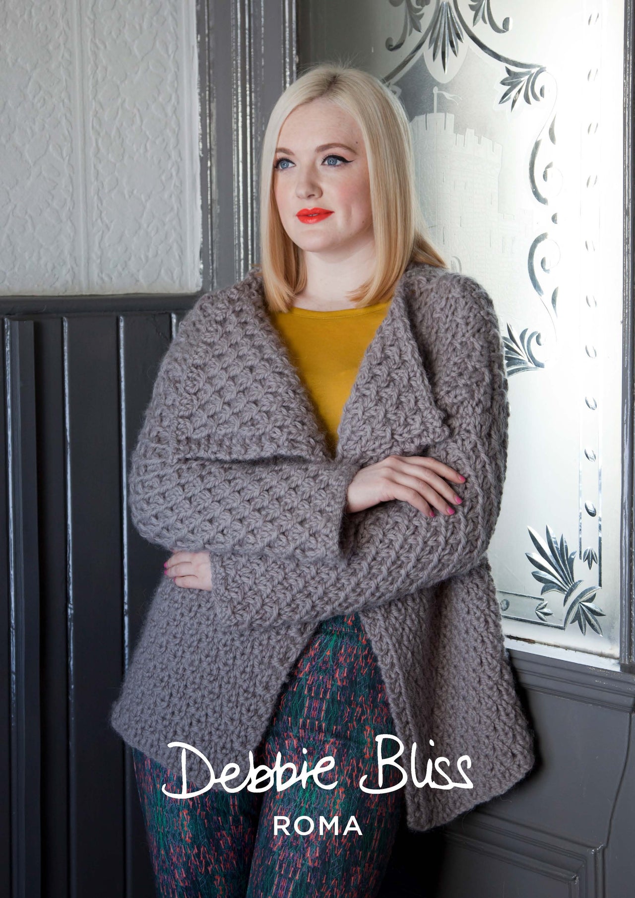 Debbie Bliss Arden Jacket Knitting Pattern