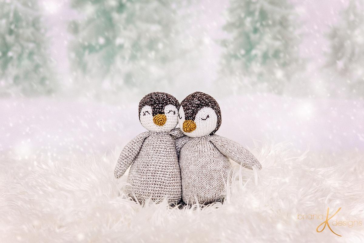 Penguin Crochet Buddy & Bonus Newborn Outfit