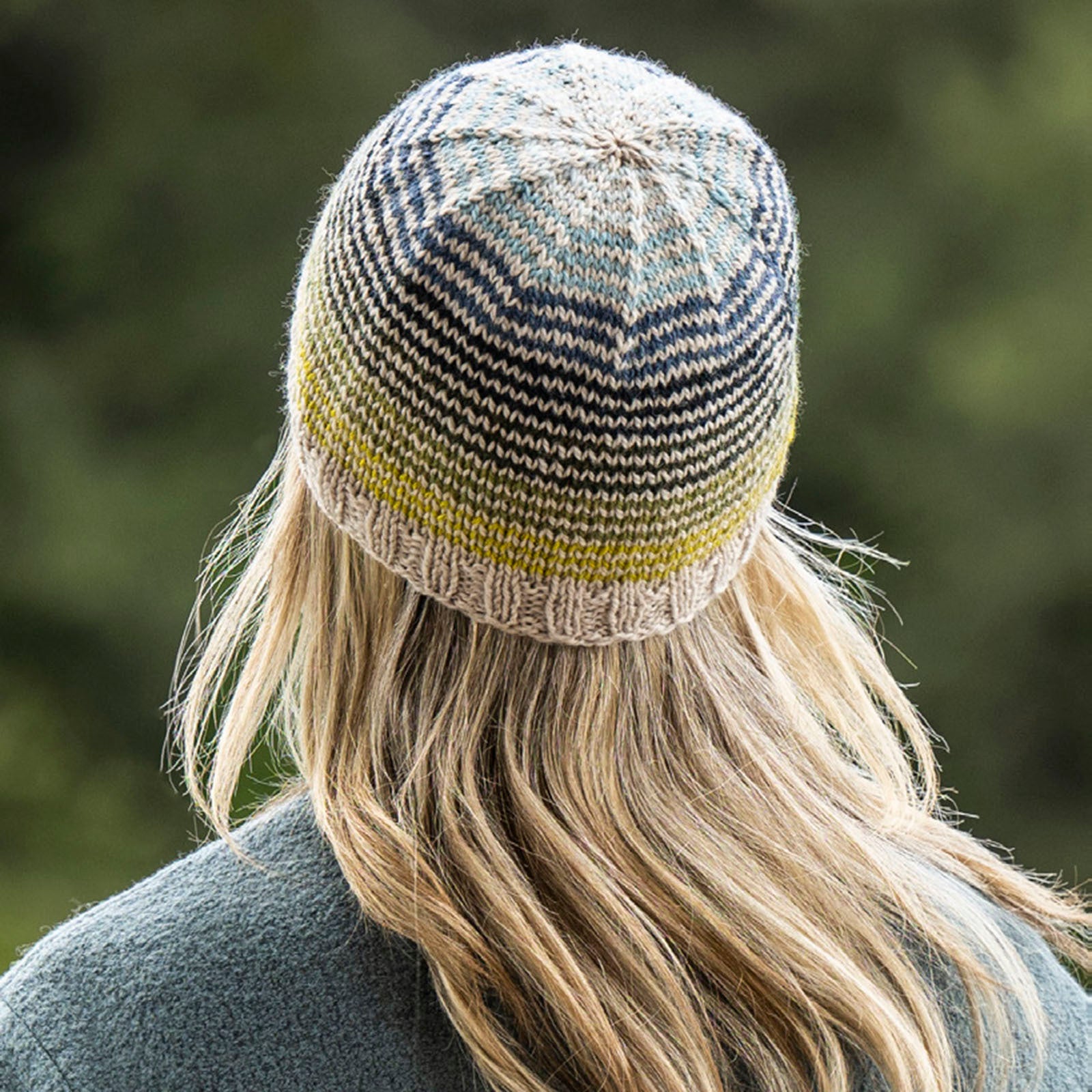 Blue Sky Fibers Corning Gradient Trio Cap Knitting Pattern