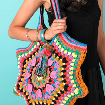 Paintbox Yarns Passion Petal Tote (Free)