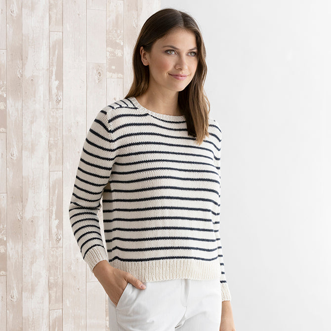 String Madison Pullover Jumper Knitting Pattern