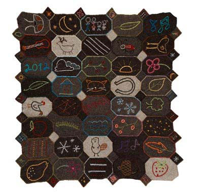 Storyteller's Afghan Blanket Knitting Pattern
