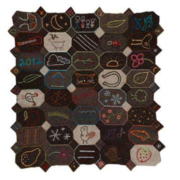Storyteller's Afghan Blanket Knitting Pattern