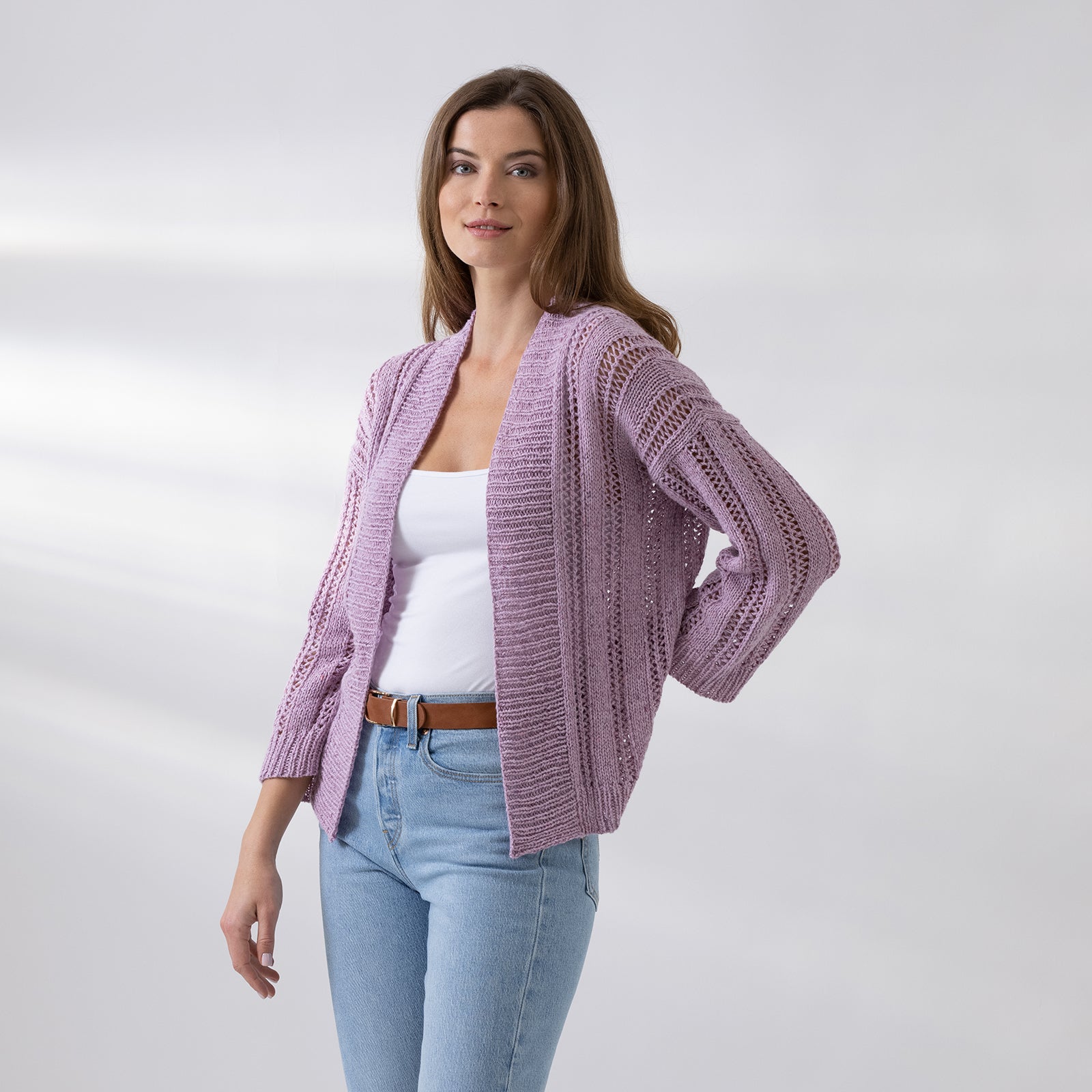 String Elena Cardigan Knitting Pattern