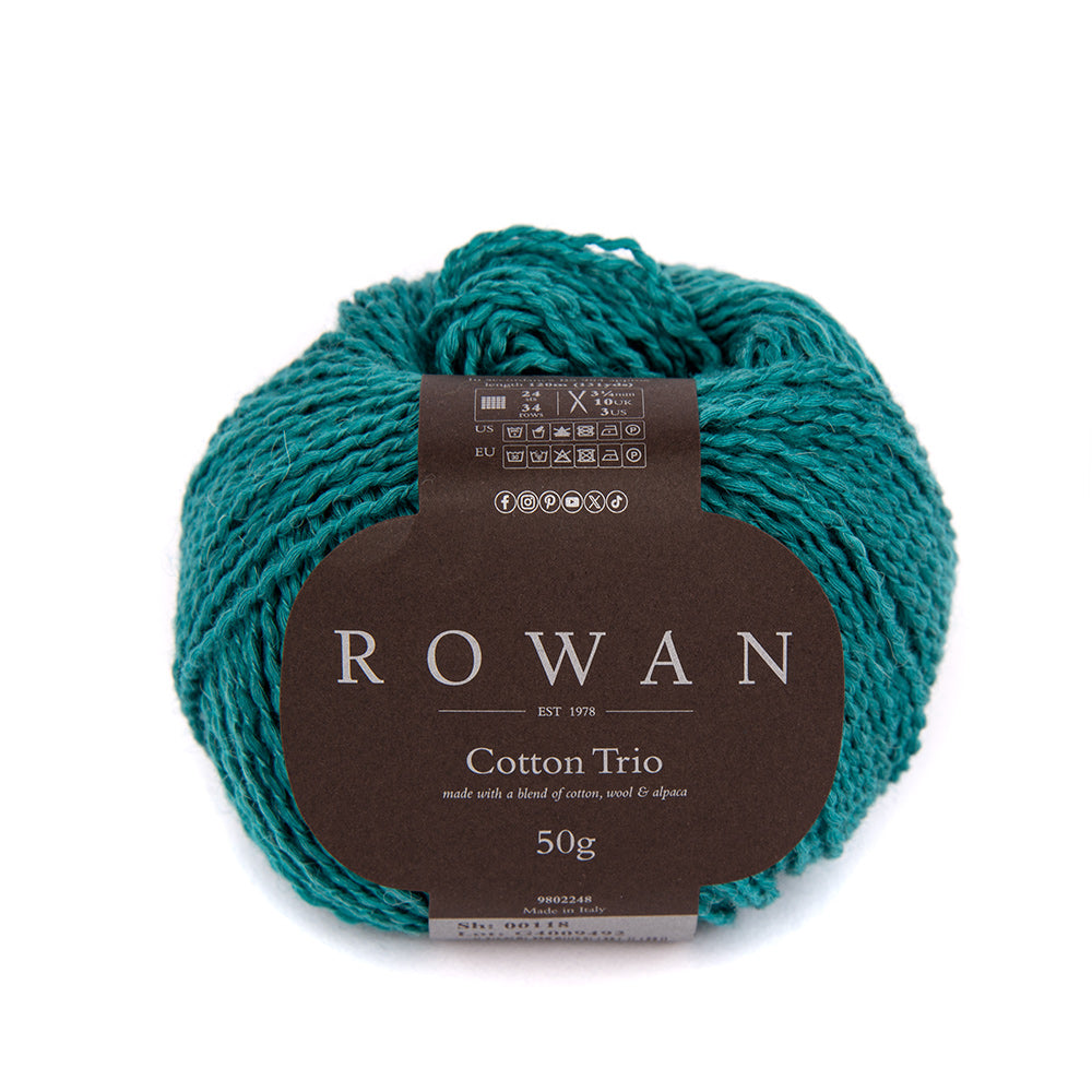 Rowan Cotton Trio Yarn - Cotton Fingering