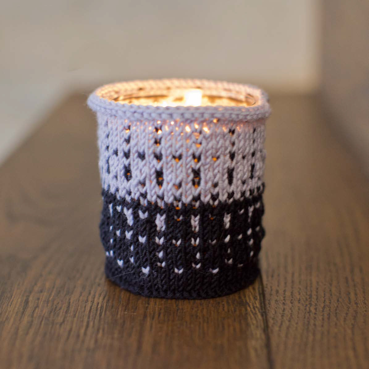 MillaMia Flen Candle Holder Knitting Pattern