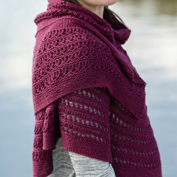 Valley Yarns Sequoyah Shawl Knitting Pattern