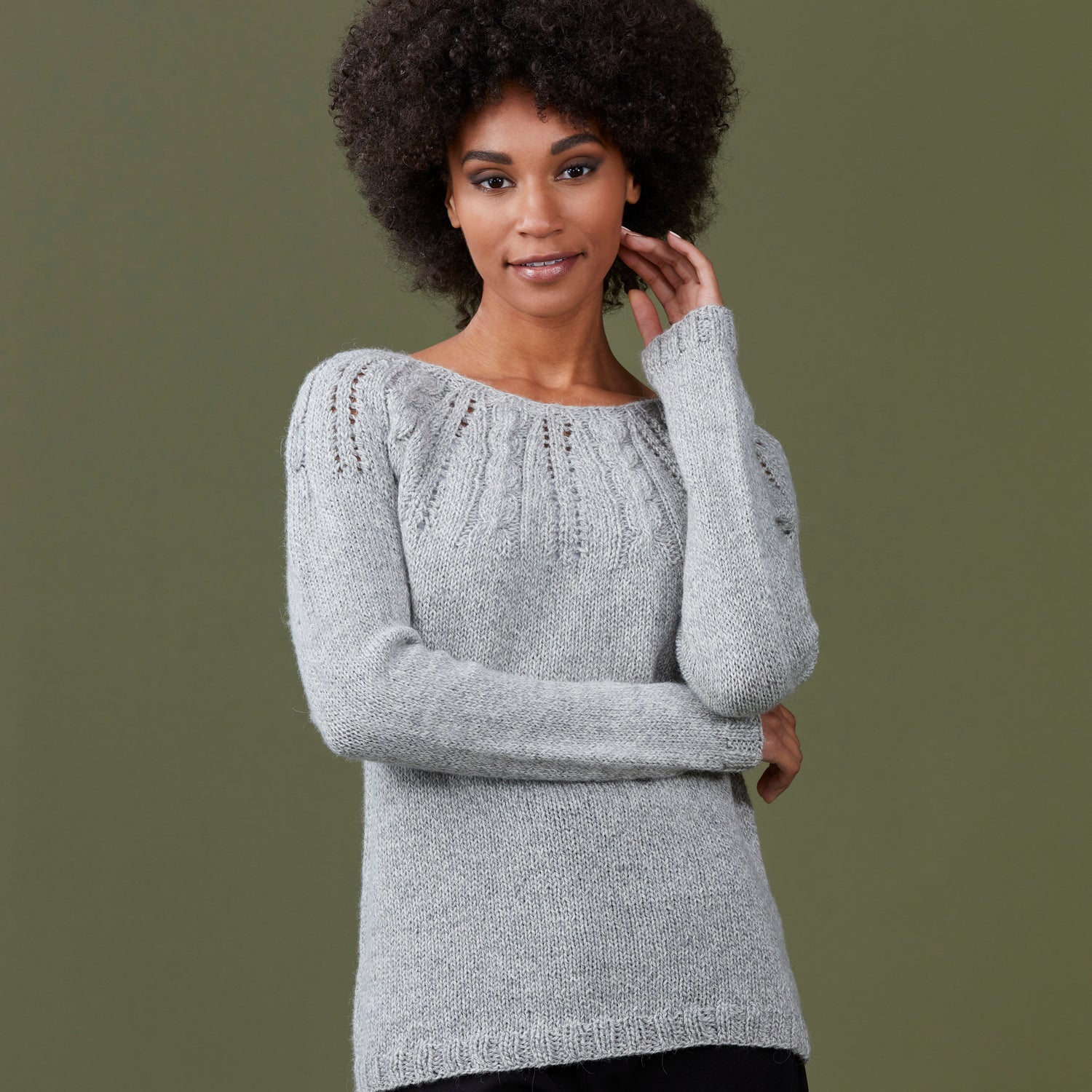 Sesia Alexandra Pullover Jumper Knitting Pattern