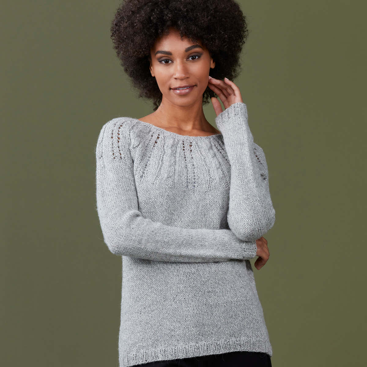 Sesia Alexandra Pullover Jumper Knitting Pattern