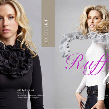 Jo Sharp Ruffle Scarf PDF