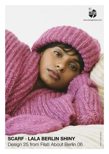 Lana Grossa 25 Scarf in Lala Berlin Shiny PDF