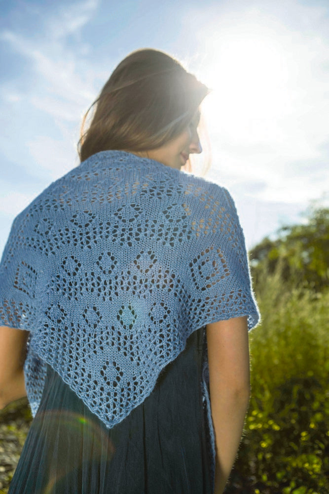 Berroco Greenland Sea Scarf Knitting Pattern