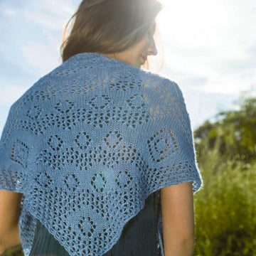Berroco Greenland Sea Scarf Knitting Pattern