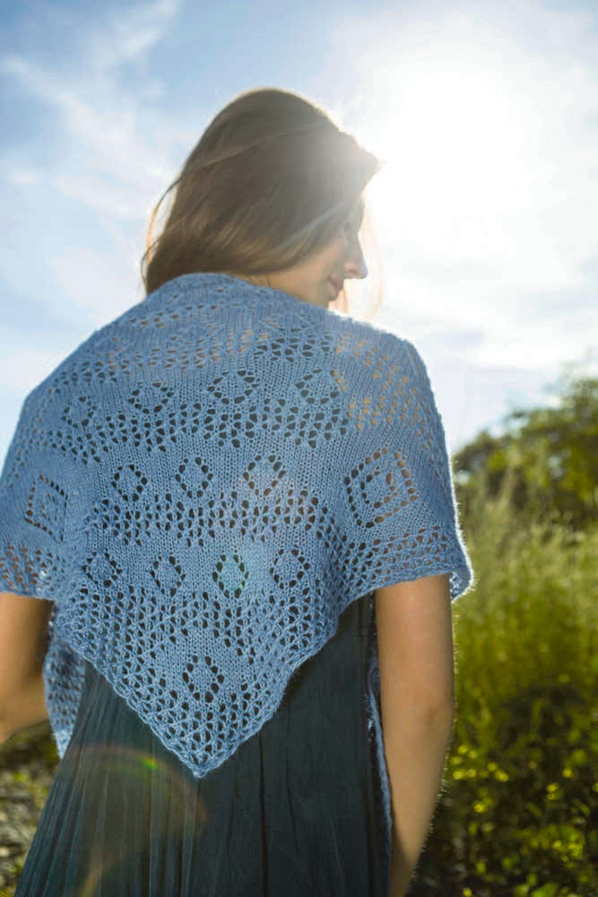 Berroco Greenland Sea Scarf Knitting Pattern