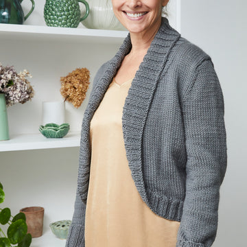 Debbie Bliss Bolero Shrug Knitting Pattern