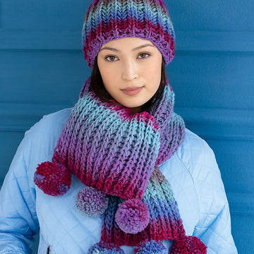 Oleanda Hat & Scarf Knitting Pattern