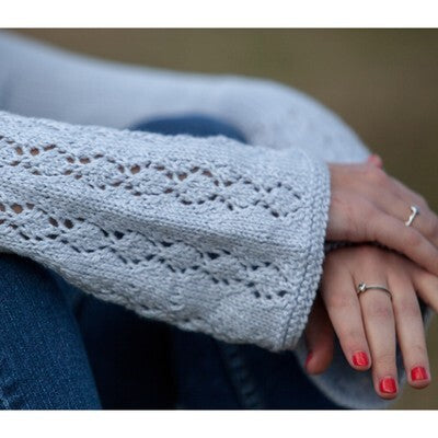 Valley Yarns Ascending Leaves Pullover Knitting Pattern