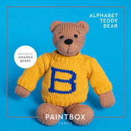 Paintbox Yarns Alphabet Teddy Bear Knitting Pattern