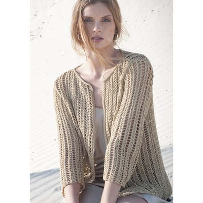 Tahki Yarns Wildwood Cardigan Knitting Pattern