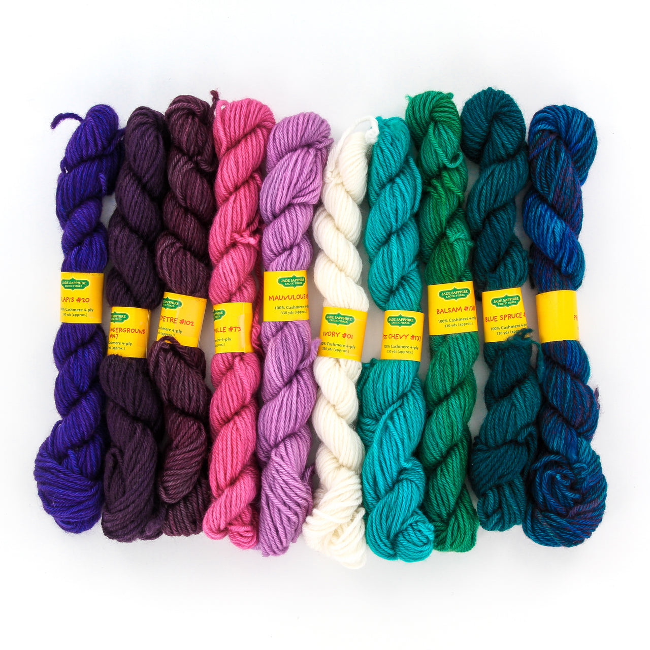Jade Sapphire Cashmere Coloring Box Yarn - Cashmere DK