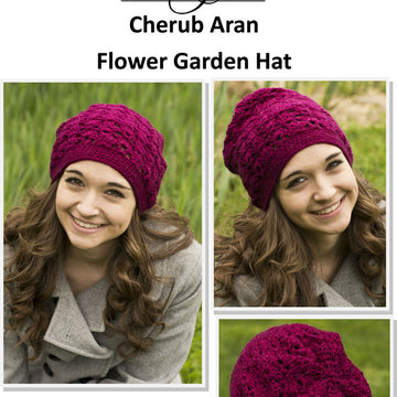 Cascade Yarns A Flower Garden Hat Crochet Pattern