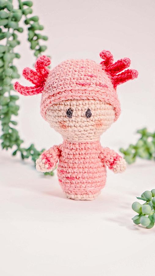 Axolotl Ami Peg Doll