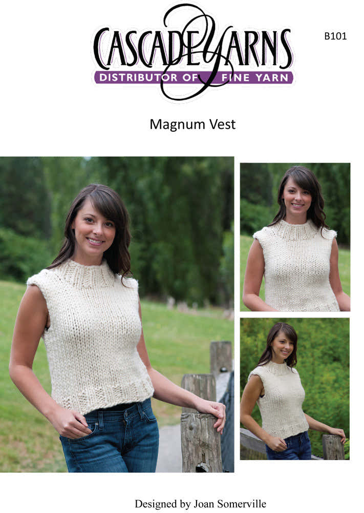 Vest Waistcoat Knitting Pattern