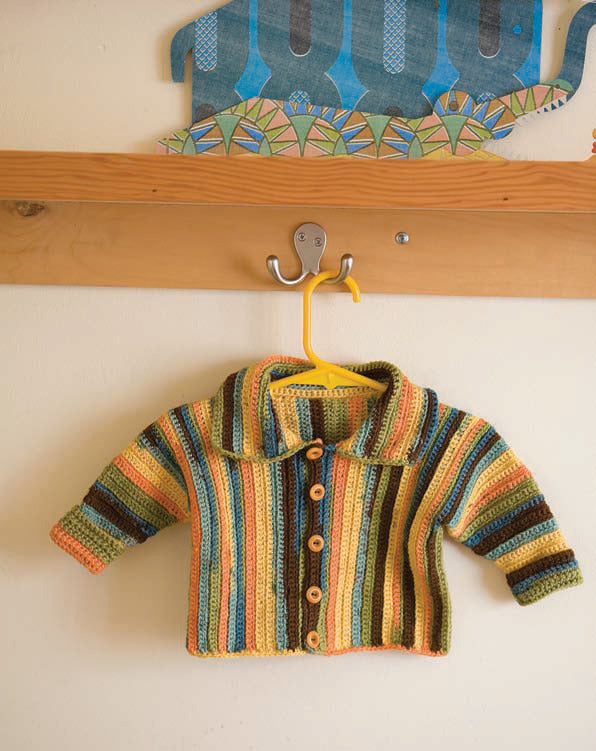 Sideways Cardigan Crochet Pattern