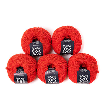 MillaMia Naturally Soft Merino 5 Ball Value Pack Yarn - Merino Wool Sport