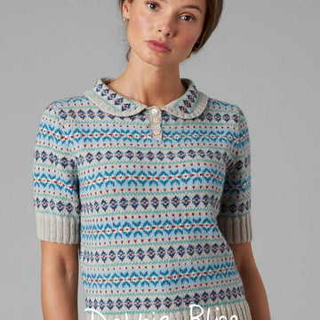 Debbie Bliss Vera Top Knitting Pattern