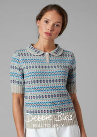 Debbie Bliss Vera Top Knitting Pattern