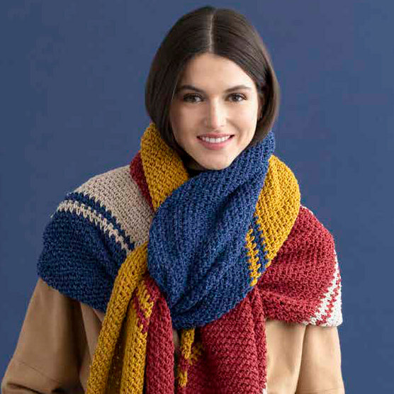 Elsebeth Lavold EL- Melody Crochet Wrap Pattern