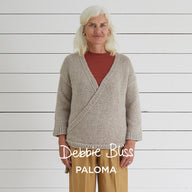 Debbie Bliss Rafaela Wrapover Cardigan Knitting Pattern