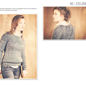 Madelinetosh Wanderlust Pullover Jumper Knitting Pattern