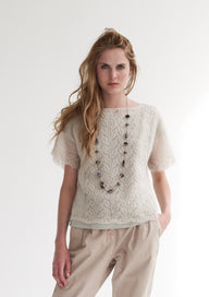 Lacy Box Top Knitting Pattern