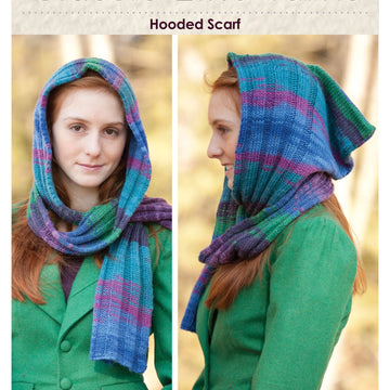 Classic Elite Yarns Hooded Scarf Knitting Pattern