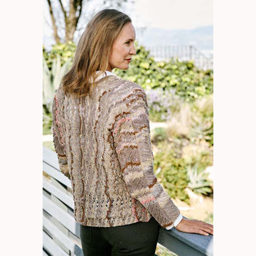 Trendsetter Yarns D Celebrate Side to Side Chevron Cardigan