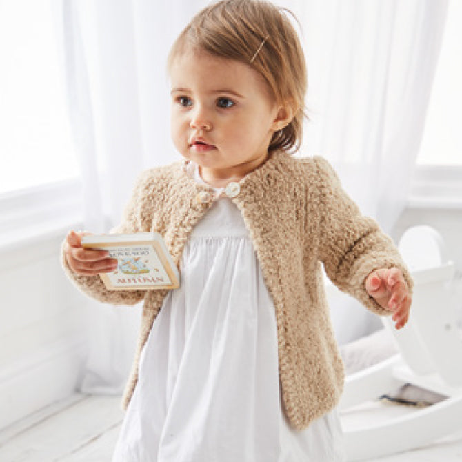 Sirdar Hooded and Round Neck Jacket Knitting Pattern