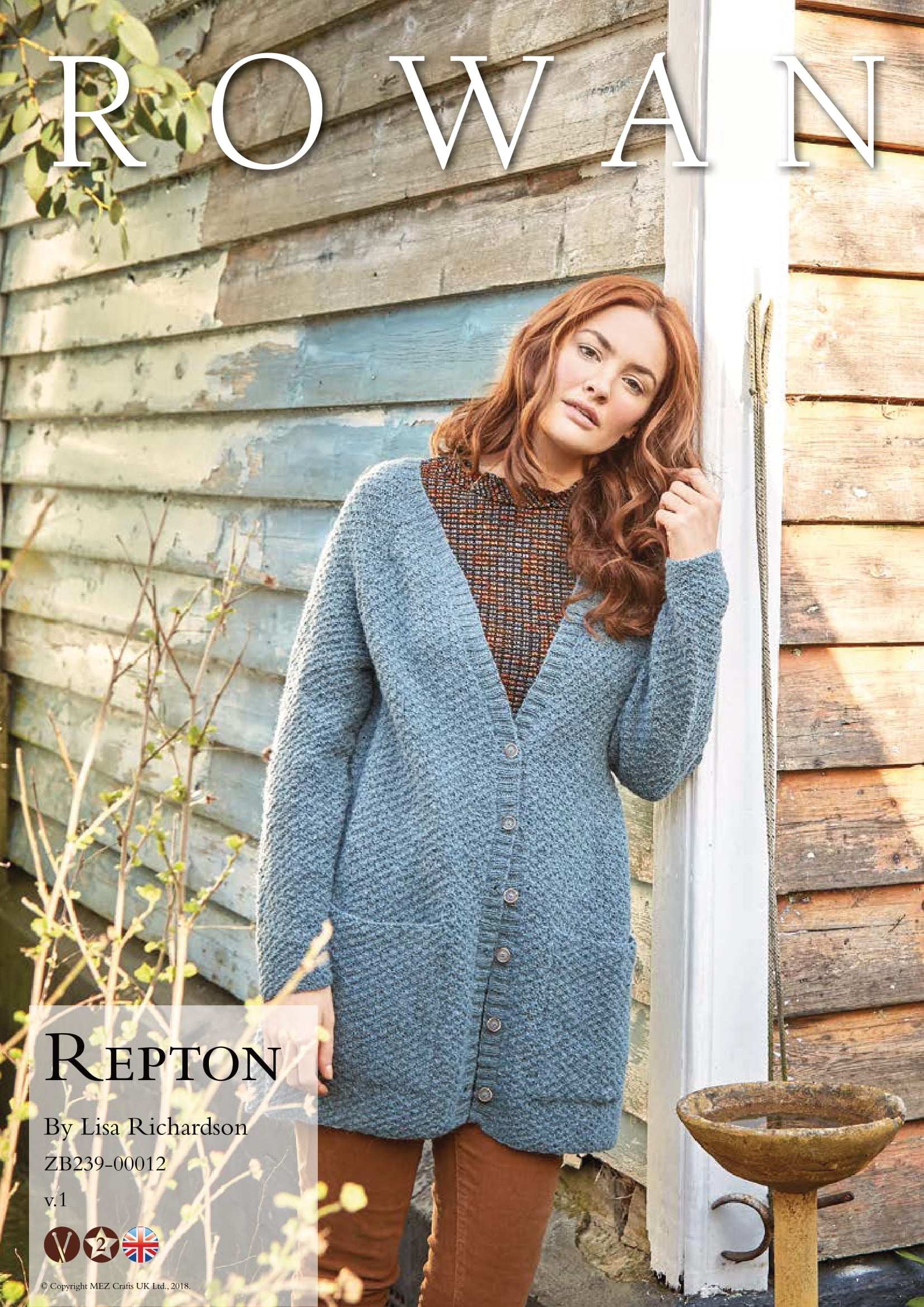 Rowan Repton Cardigan Knitting Pattern