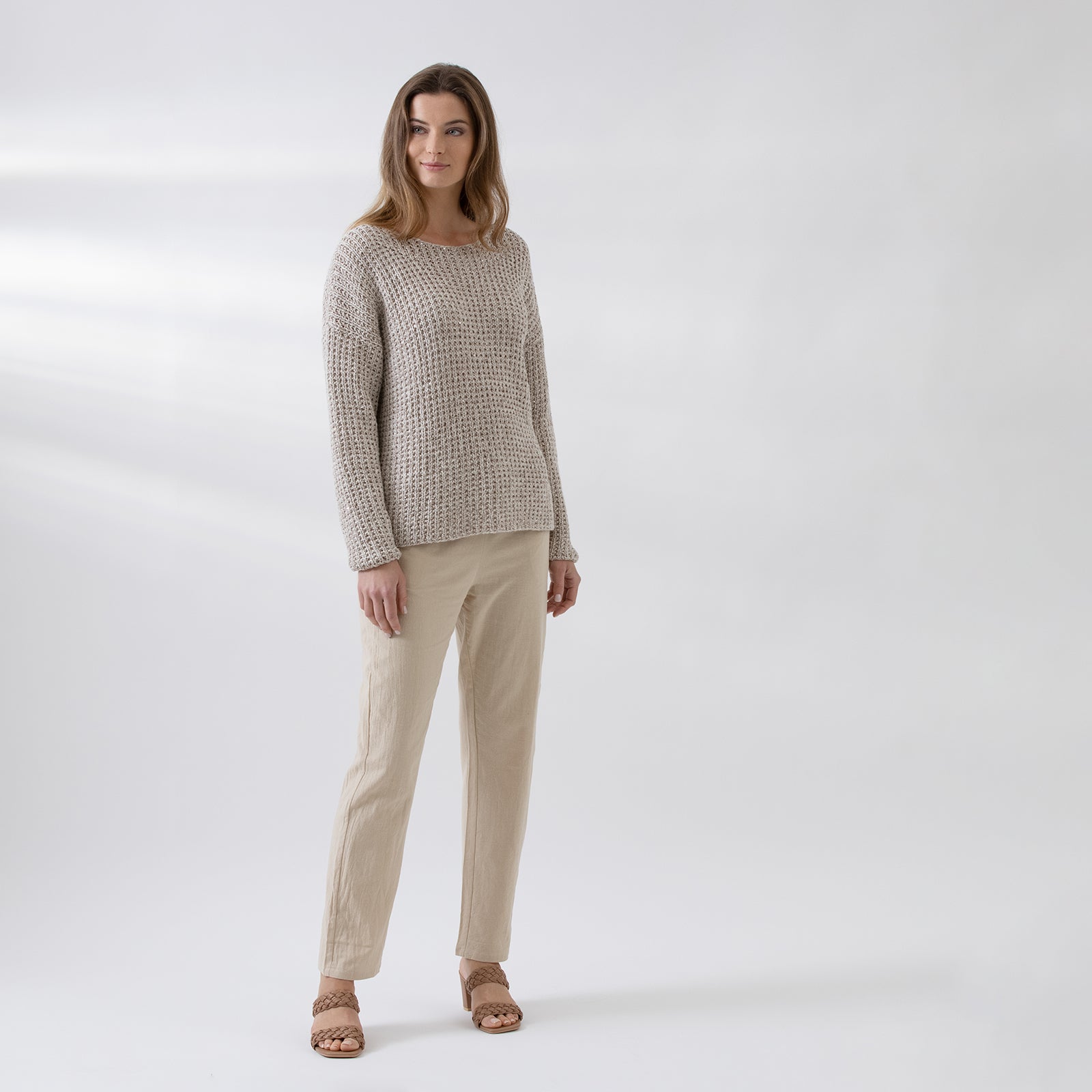 String Shalene Pullover Jumper Knitting Pattern