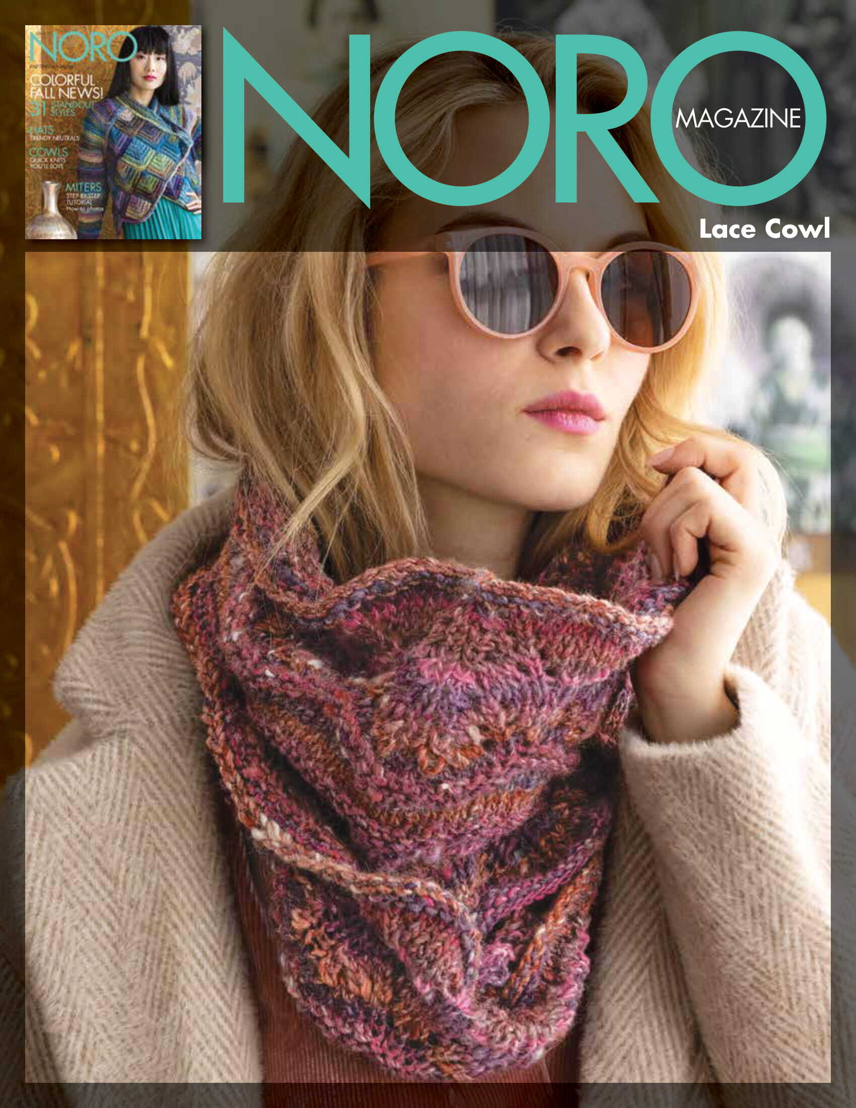 Lace Cowl Knitting Pattern