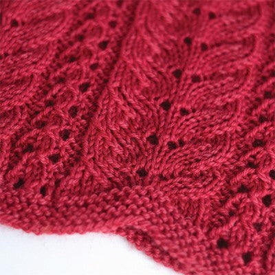 SweetGeorgia Cherry Lane Socks and Cowl Knitting Pattern