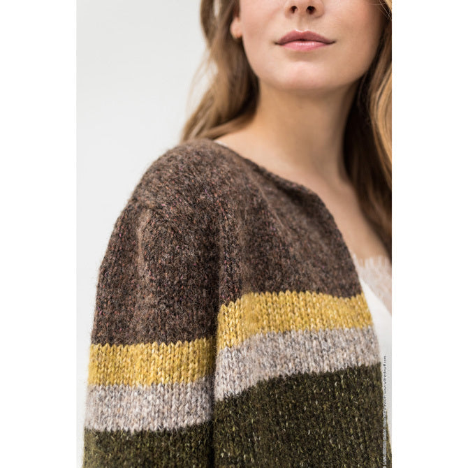 Lana Grossa Jacket Cardigan Knitting Pattern