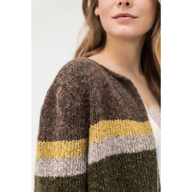 Lana Grossa Jacket Cardigan Knitting Pattern