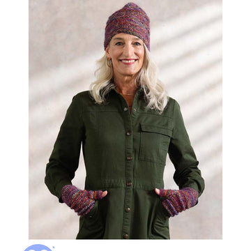 Valerie Hat and Mittens Knitting Pattern