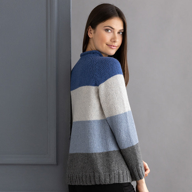 String Stephanie Pullover Jumper Knitting Pattern